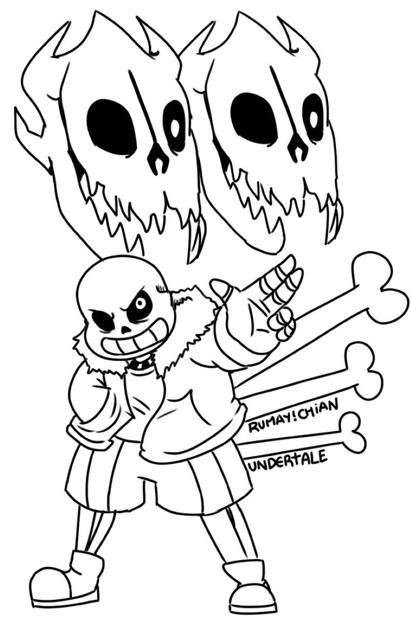hình tranh tô màu halloween cho bé