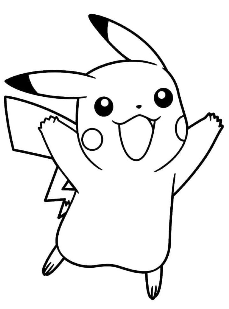 pikachu tô màu