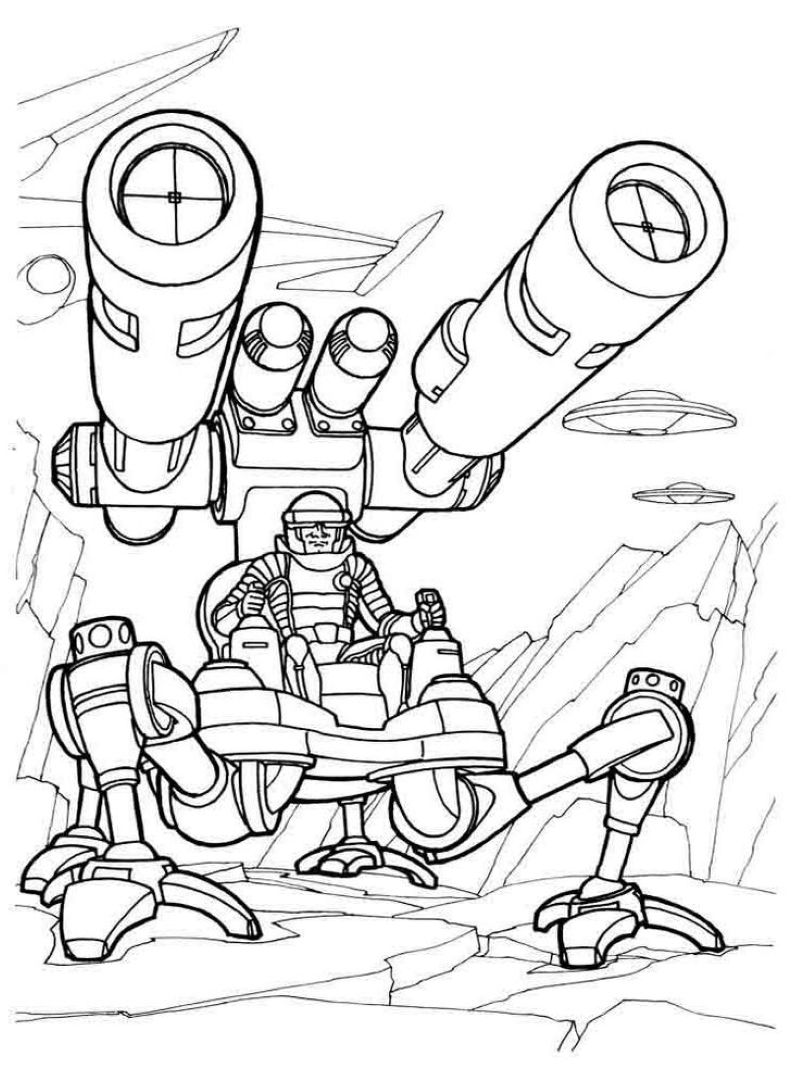 robot to mau