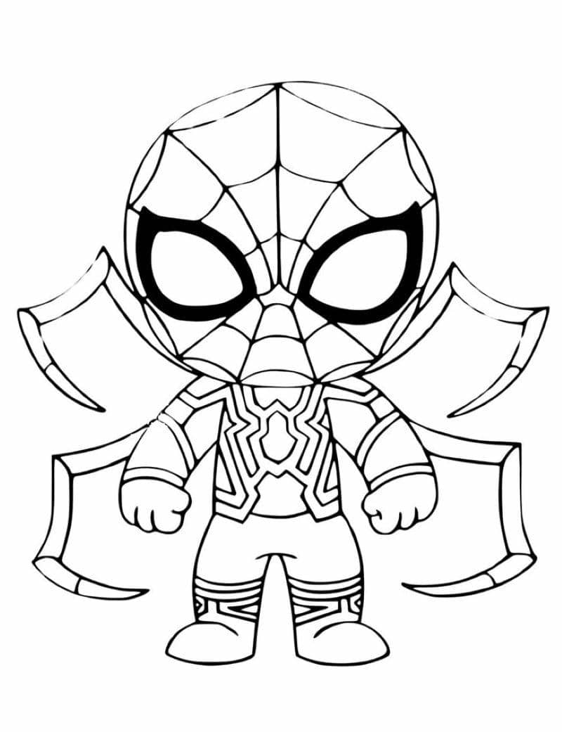 spider man chibi