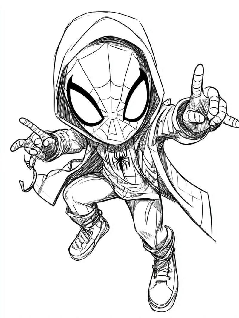 spiderman tô màu