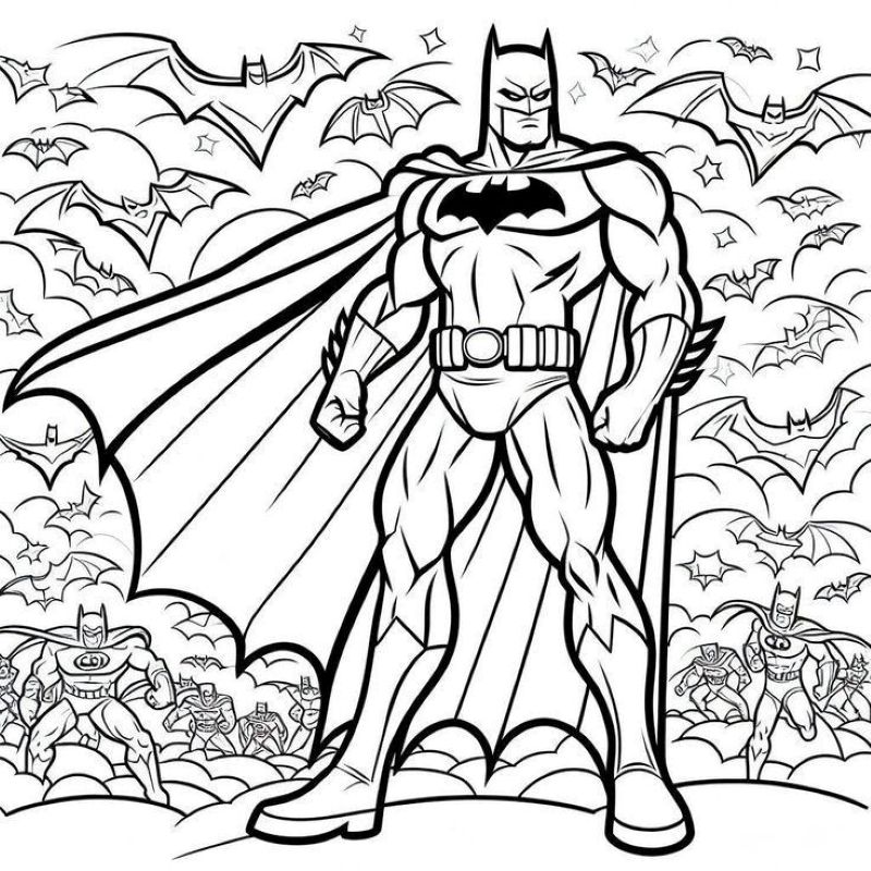 tô màu batman