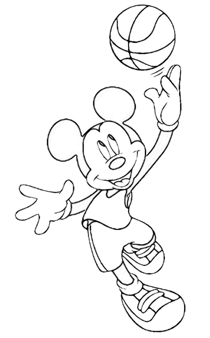 tô màu mickey