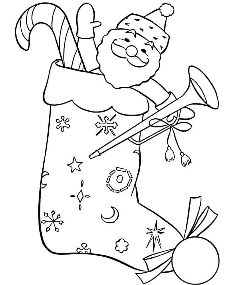 to mau ong gia noel