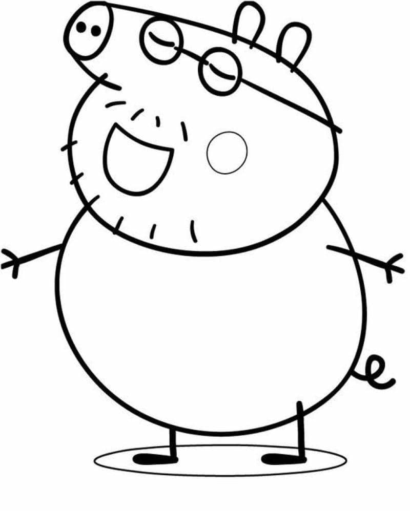 tô màu peppa