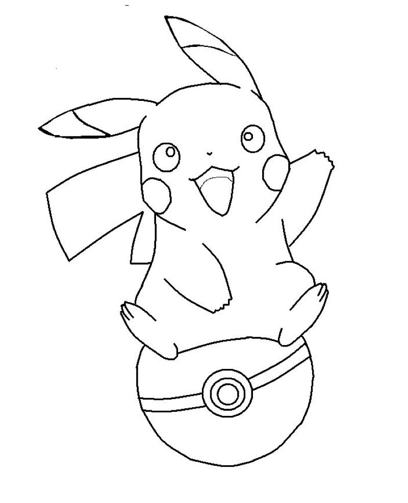 tô màu pikachu