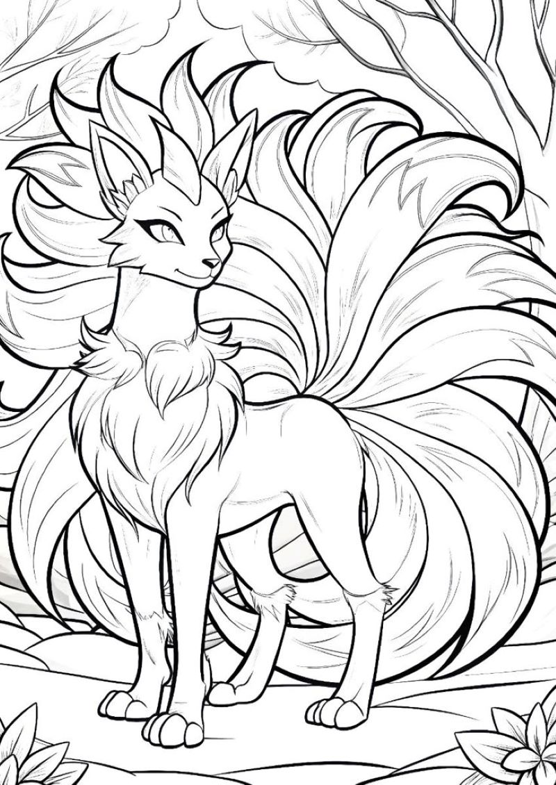 tô màu pokemon