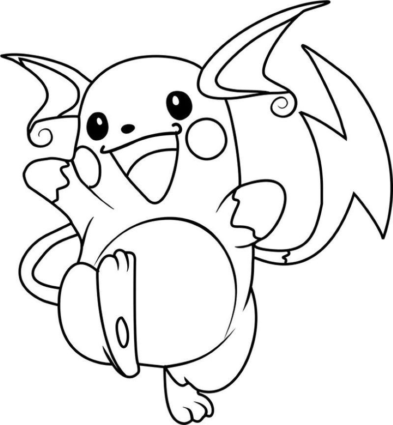 to màu pokemon cute