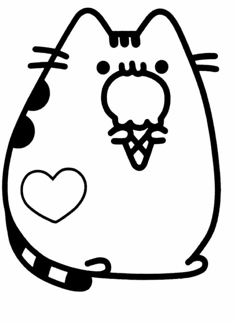 tô màu pusheen