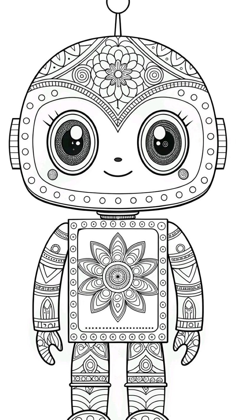 tô màu robot