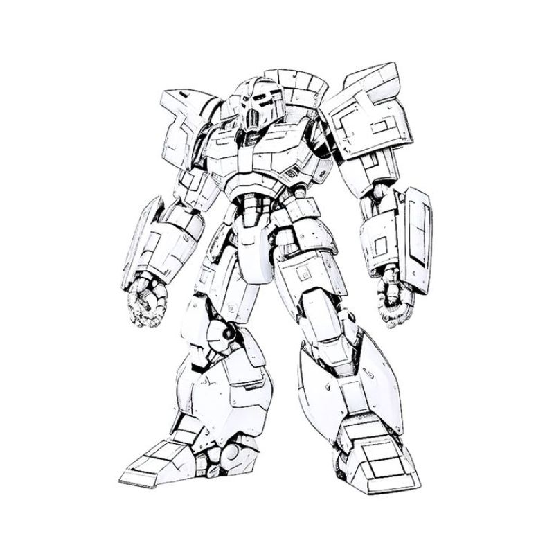 tô màu robot siêu nhân
