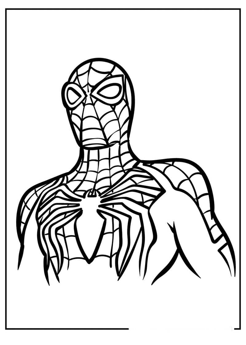 tô màu spiderman