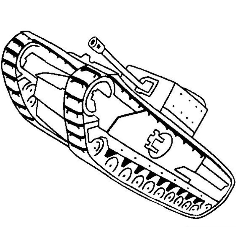 tô màu xe tăng kb-44
