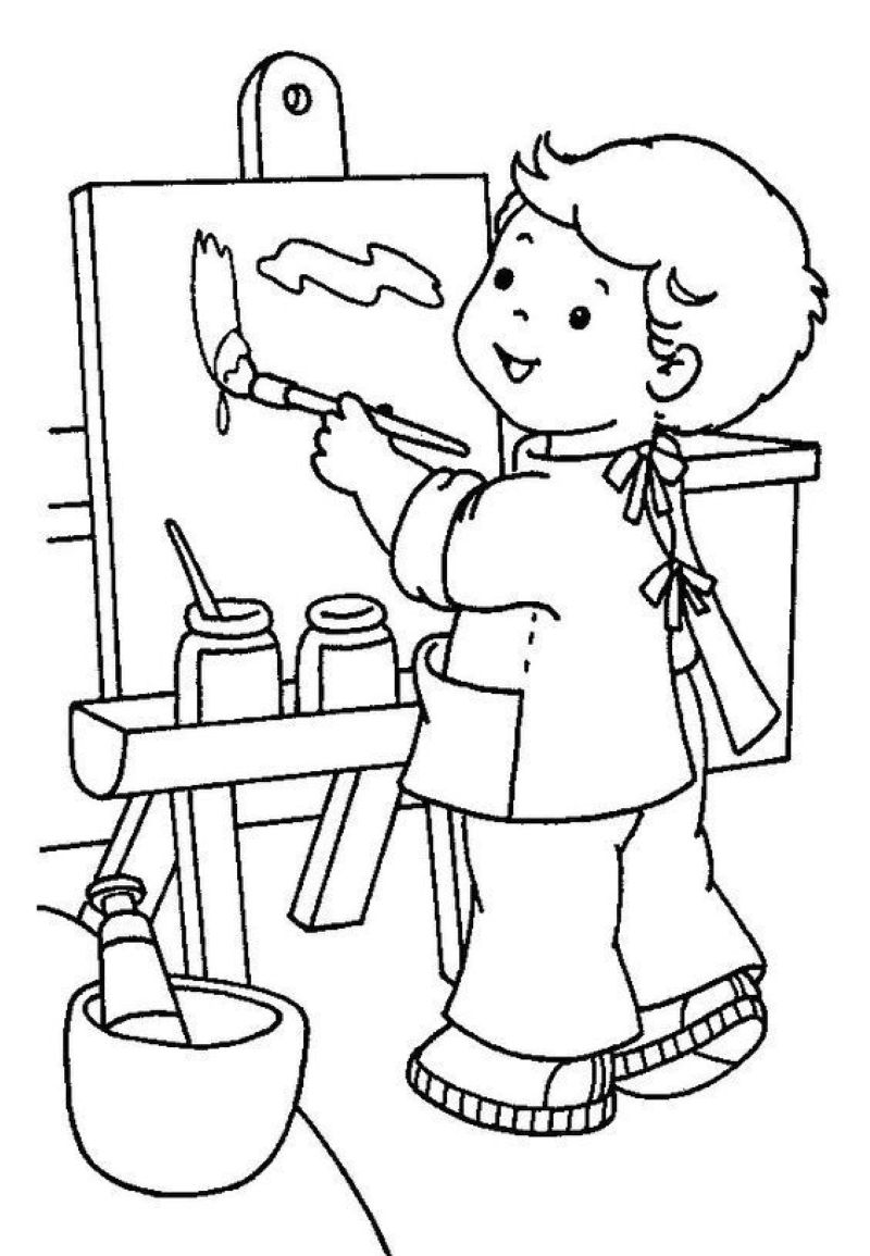 tranh chủ đề nghề nghiệp