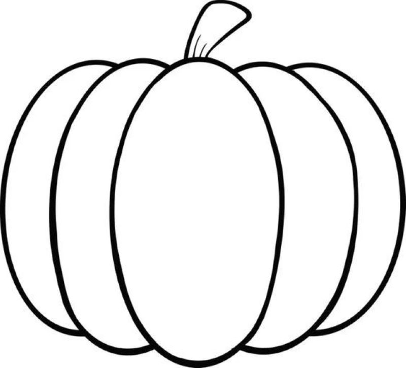 tranh tô màu halloween đơn giản cho bé