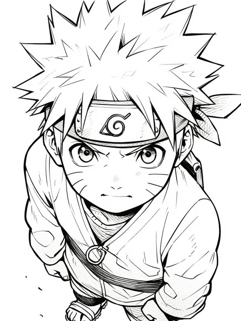 tranh to mau naruto