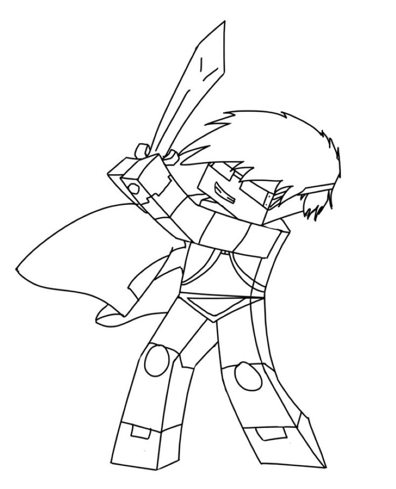 vẽ minecraft cute