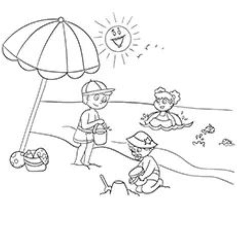 vẽ tranh mùa hè