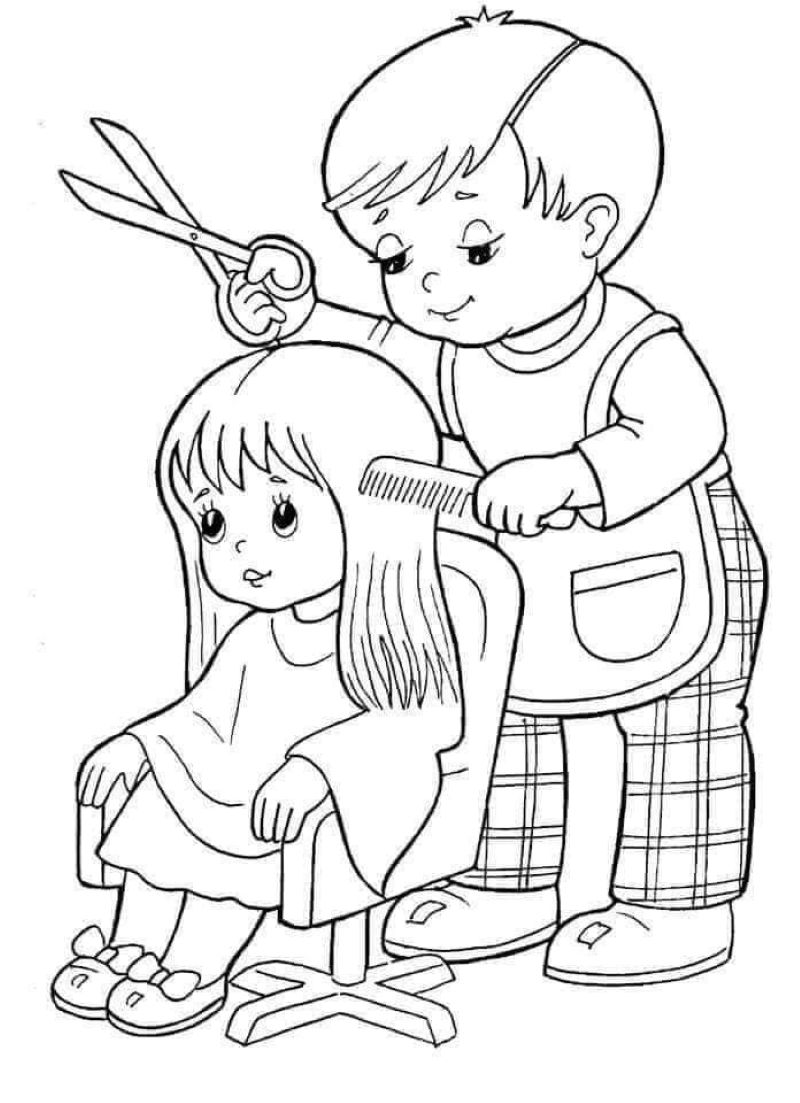 vẽ tranh về nghề nghiệp