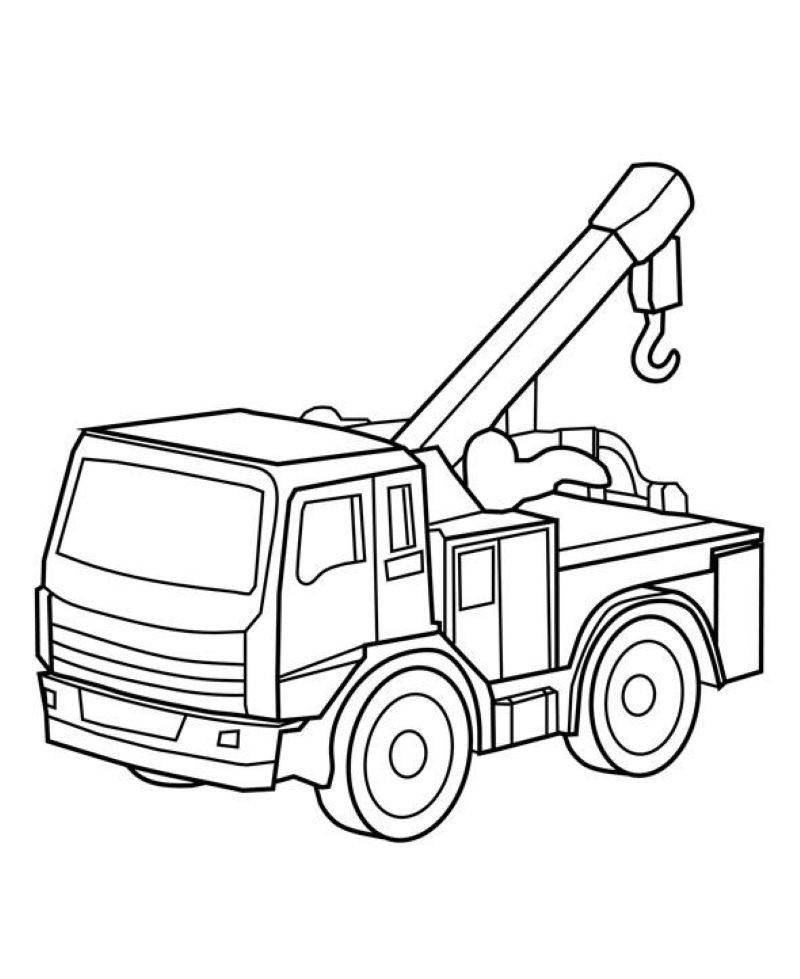vẽ xe tải